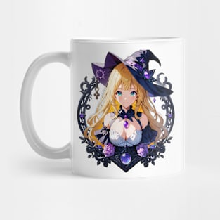 Cute blonde witch Mug